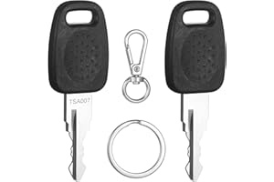 COGGUEPE 2 Pcs T-S-A 007 Master Luggage Keys - Compatible with All TSA-Approved T-S-A 007 Locks