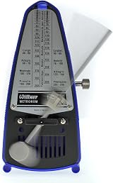 Wittner Metronome Taktell Piccolo Series 830 Blue Mechanical Wind-Up Germany view 6
