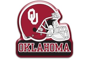 aminco NCAA Unisex NCAA Sturdy 3" Football Helmet Magnet