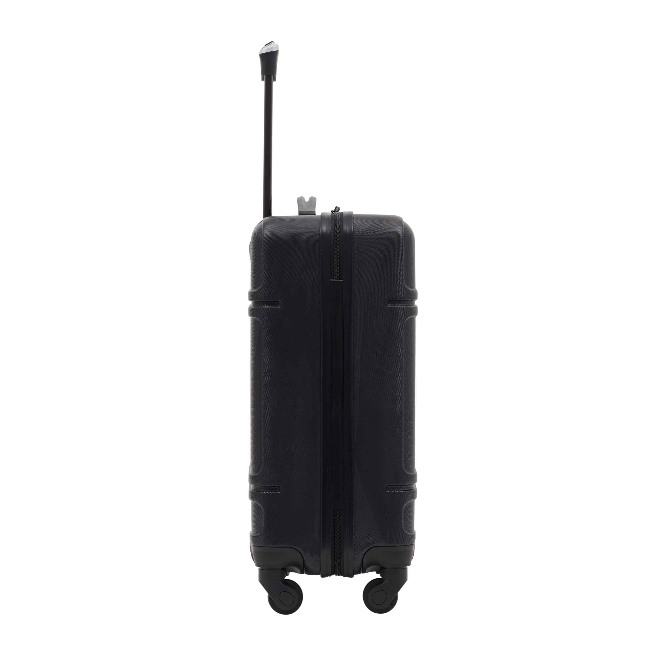 Travelers Club Skyline Spinner Luggage, Black, 20-Inch Carry-On
