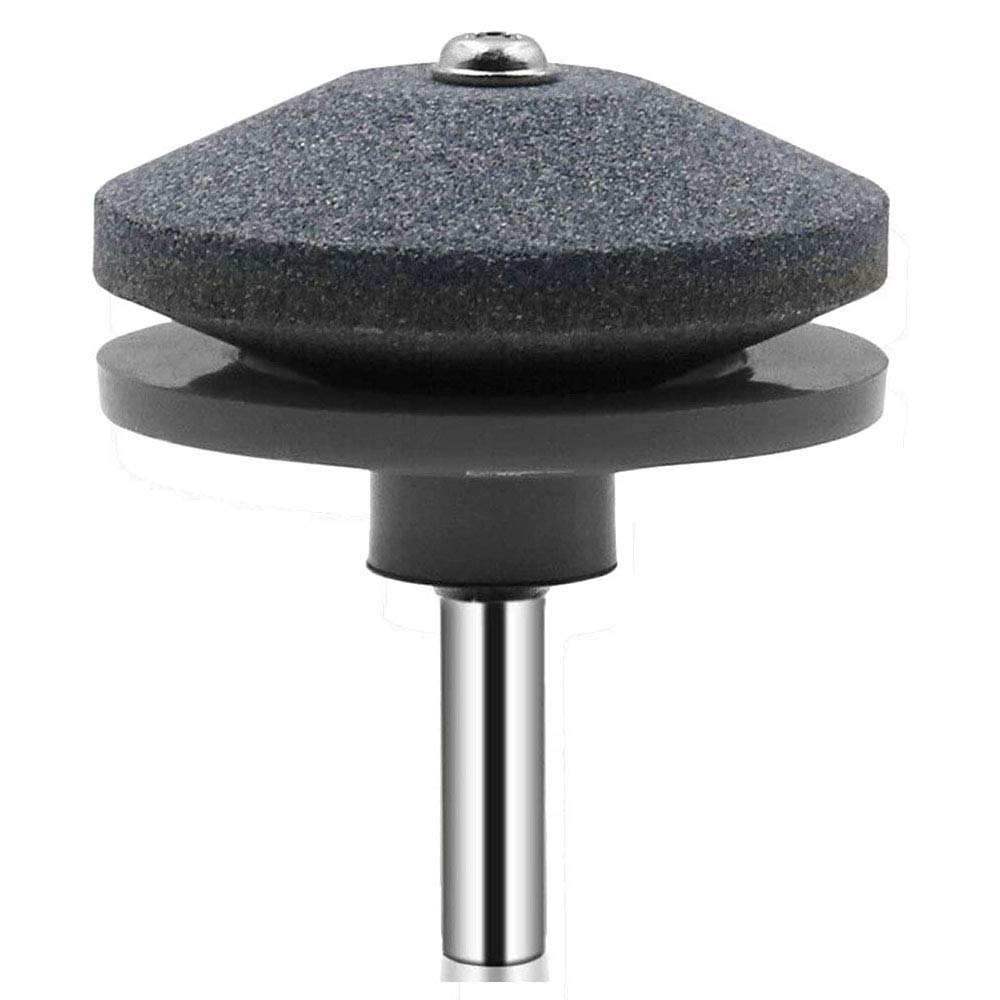 Universal Lawn Mower Blade Sharpener Universal Grinding Rotary Drill Cuts Sharpener Garden Tool Black