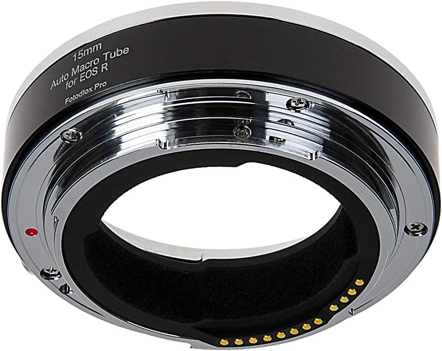Fotodiox Pro Automatic Macro Extension Tube, 15mm Section - for Canon RF (EF-R) Mount MILC Cameras for Extreme Close-up Photography - Image 4