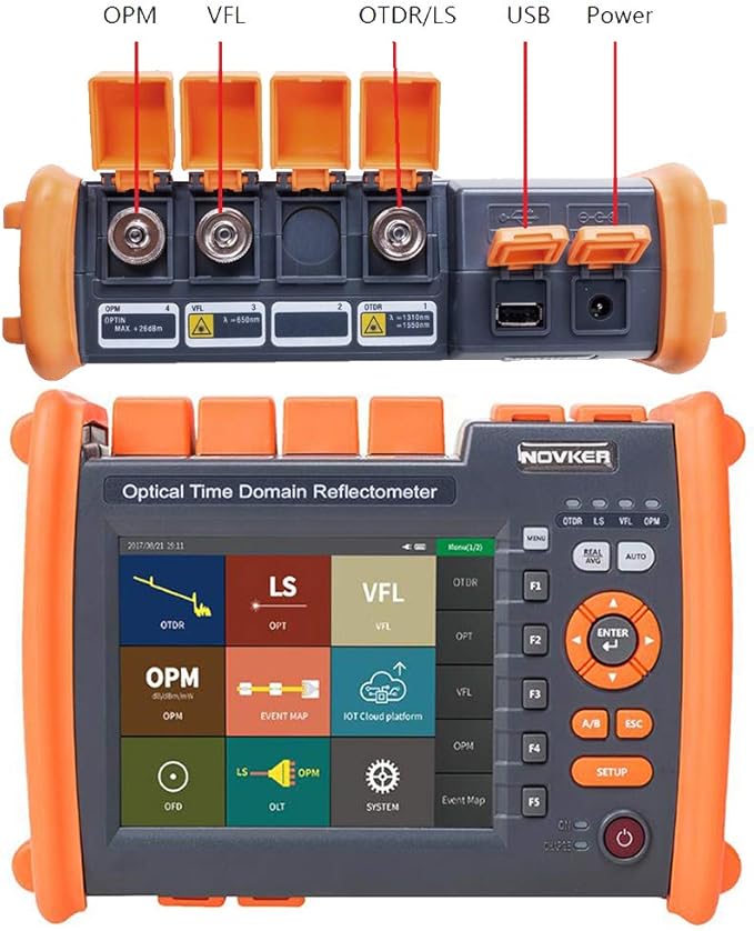 D YEDEMC Optical Time Domain Reflectometer 1310/1550nm 32/30dB SM Optic