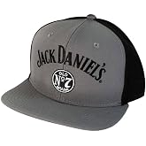 Jack Daniel's Gray &amp; Black Flat Bill Adjustable Hat