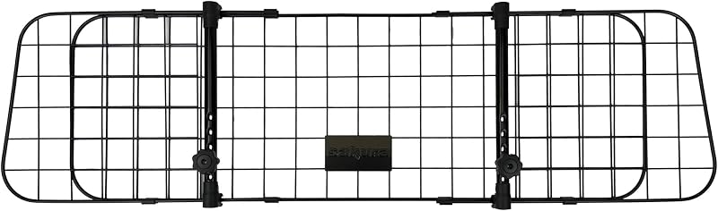 Sakura Headrest Dog Guard Car Barrier 106–145 cm Adjustable Black
