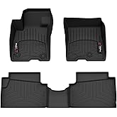 WeatherTech Custom Fit FloorLiners for Ford Maverick Hybrid - 1st & 2nd Row (441745-1-2), Black
