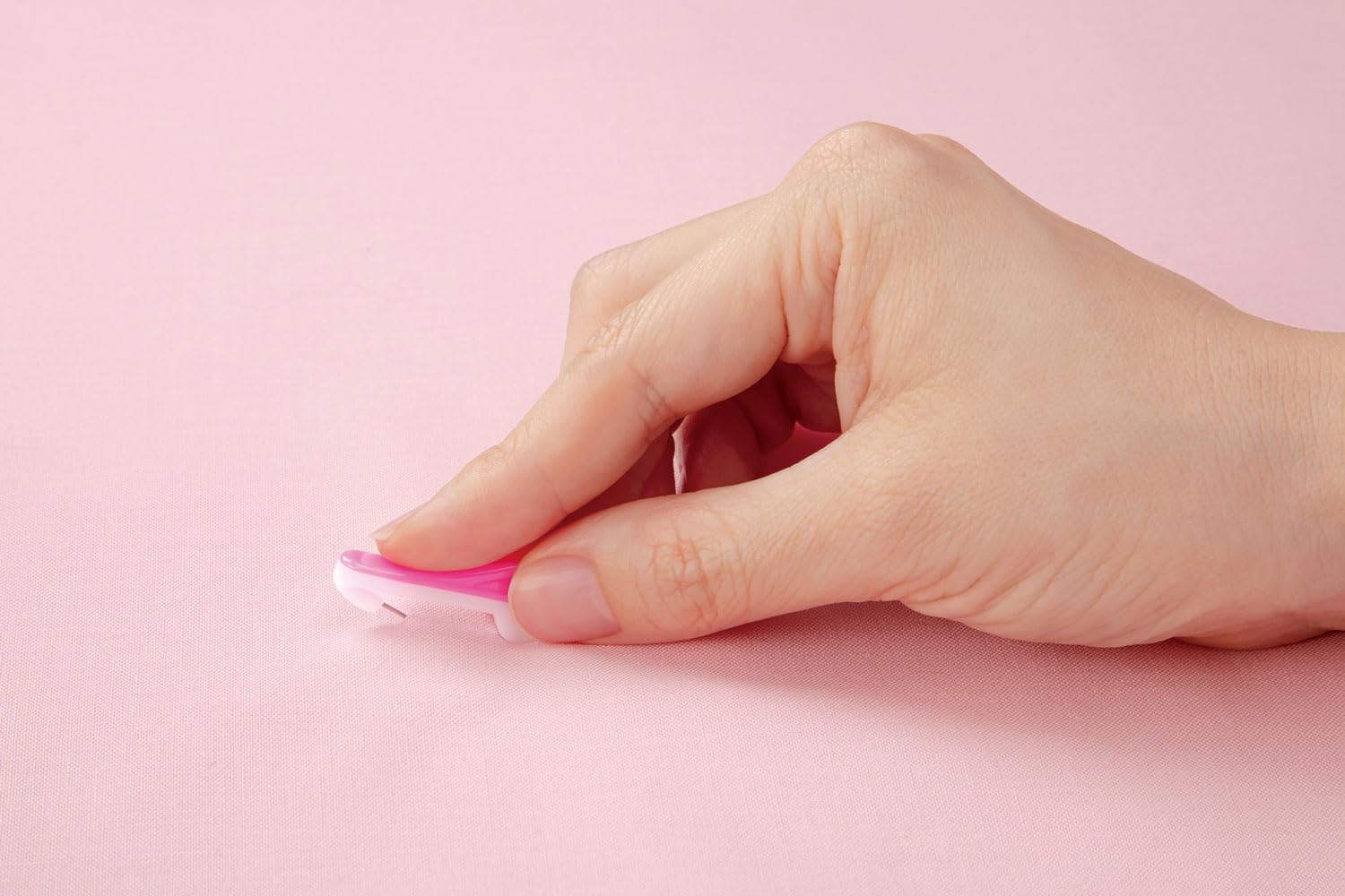 CLOVER Wonder Sewing Pins, Yellow and Pink