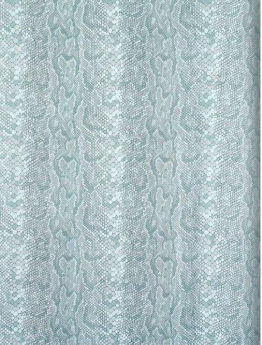Shower Curtain Fabric Snake Pearl Grey