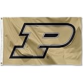 Purdue Boilermakers Gold Motion P Flag