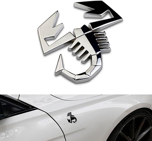 Amazon 3dメタルオートバイ車ステッカーロゴエンブレムバッジ車スタイリングfor Fiat Bmwフォードフォーカスladaマツダaudiオペルskodaシボレージープ シルバー Ph05 エンブレム 車 バイク