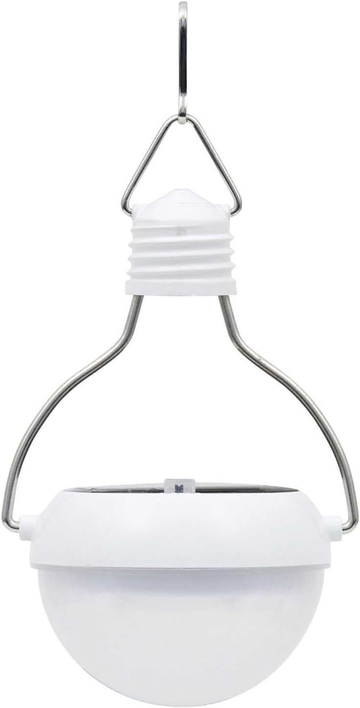 Sun Energy S240 Extreme - High Output Rainproof Solar Powered LED Light Bulb 72 Lumens - Charge by Sun or USB (USB Charging Cable included). Extremely Bright at 72 Lumens!! Over FIVE TIMES the brightness of Nokero N200 (13 Lumens)