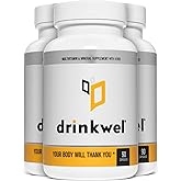 drinkwel Premium Multivitamin Supplement - Pack of 3 x 90 Capsules - Morning Recovery, Liver Support & Immune Support- Milk Thistle, Vitamin C, Zinc, Magnesium