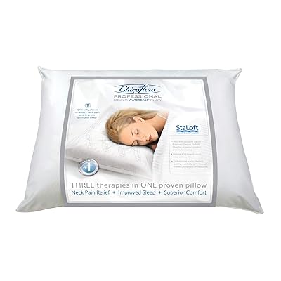Chiroflow Waterbase Waterpillow, Standard, White