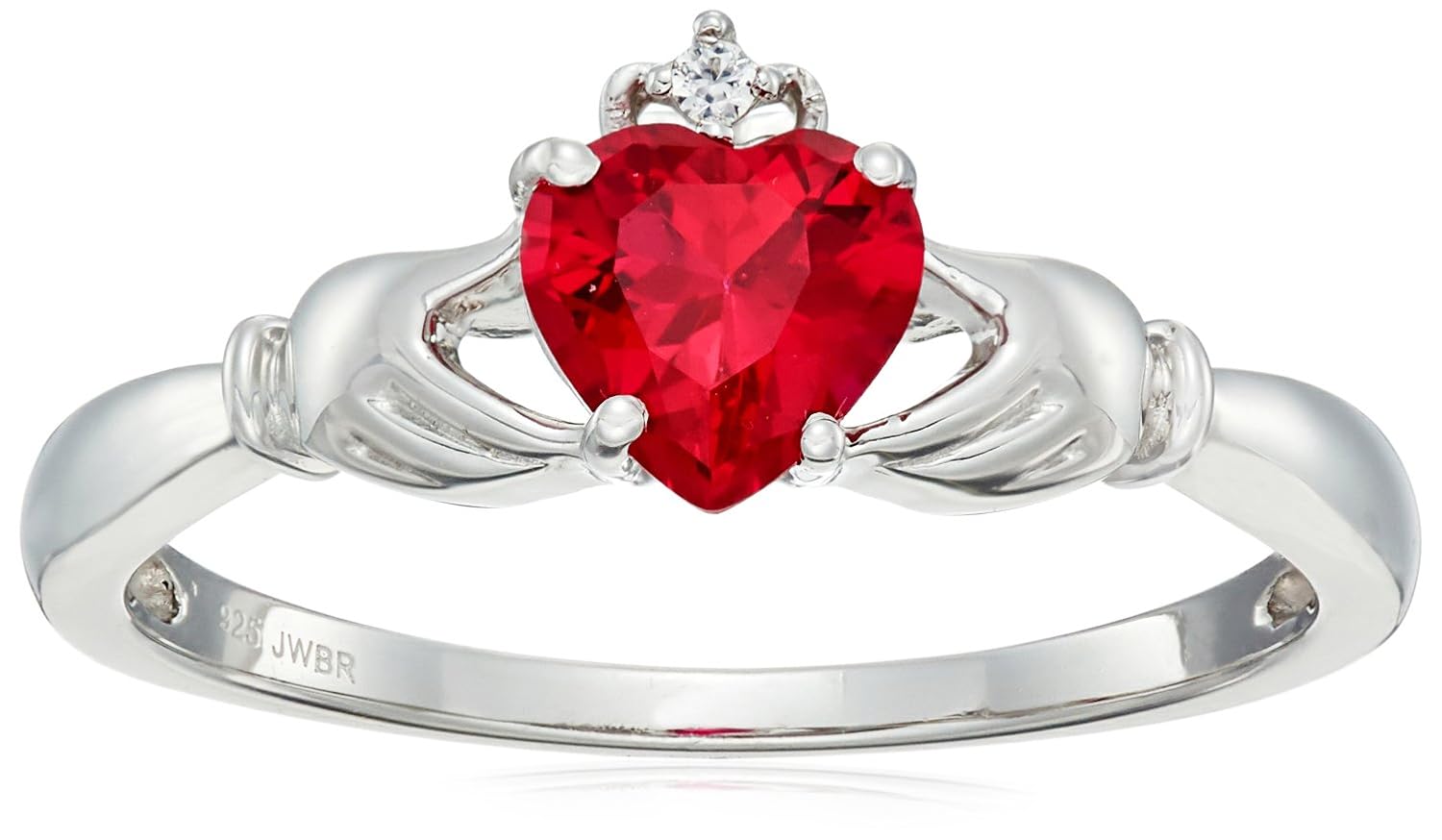 A Claddagh Birthstone Ring Shows True Love, Friendship and Loyalty