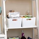 Niftii 5-Pack Plastic Storage Baskets with Handles 3.9L 17x25x11cm Set view 7