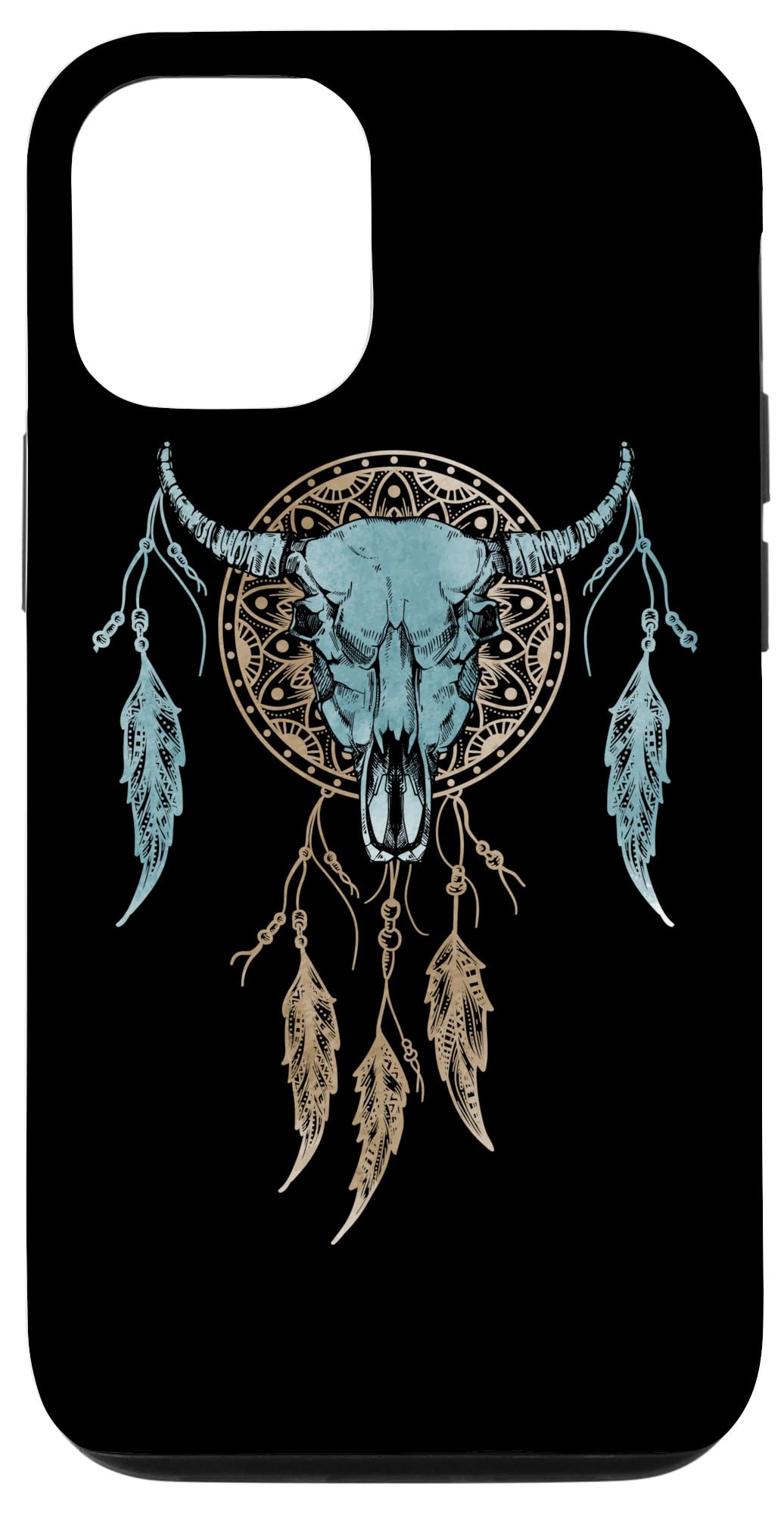 iPhone 14 Dream Catcher I Street Style Bull Skull Rodeo Case