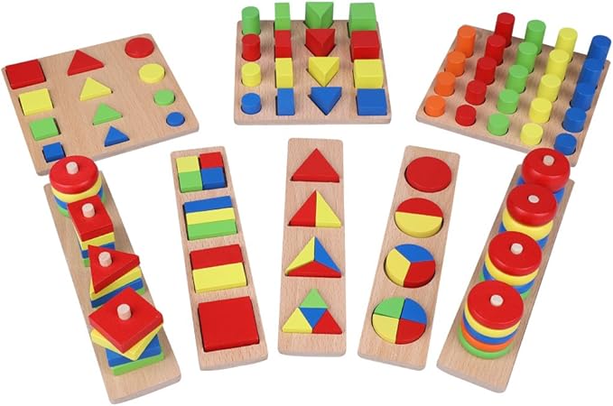 wooden cube puzzle toddler
