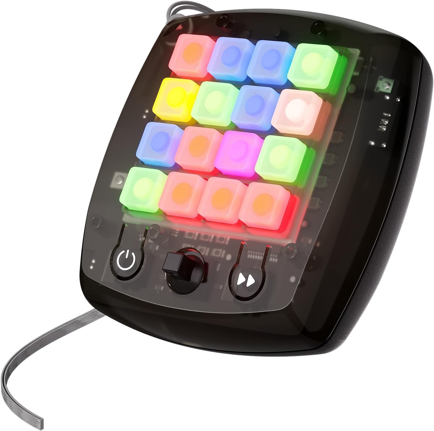 Photo 1 of 5-in-1 Electronic Brain Teasers & Memory Cube Game for Kids – Handheld Puzzle Toy with 5 Fun Games, Perfect Travel & Birthday Gift for Boys & Girls Ages 6-12+