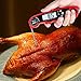 Digital Meat Instant Read(2-4s) Cooking Thermometer for Grilling Smoker BBQ - Waterproof Food Thermometer for Kitchen and Outdoor Use with Convex Buttons and Large Backlit Display By DESPKON