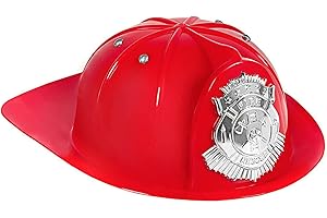 XAGMODSHN Fireman Costume-Hard Helmets- Helmet Firefighter Hats- Accessories Halloween Cosplay for Hat for Accessory Adult Wo