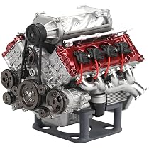 Amazon.com: Mini V8 Engine Kit That Runs, Functional Supercharged ...