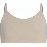 Bleuet Bleum Neutral Reversible Bra - Ultra Soft Cotton Fabric for Teens & Tweens