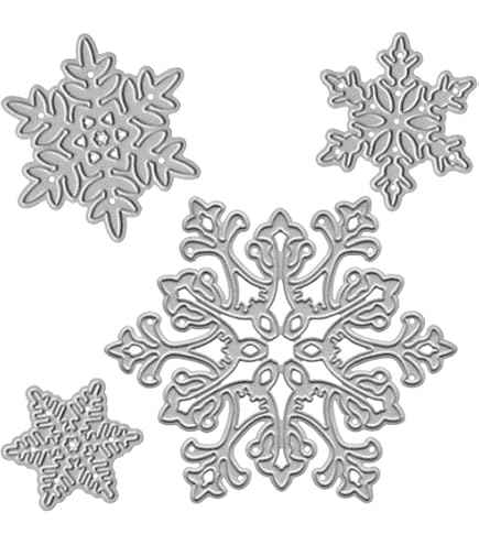 Lawn Cuts Custom Craft Die-Embroidery Hoop Snowflake Add-On LF3260