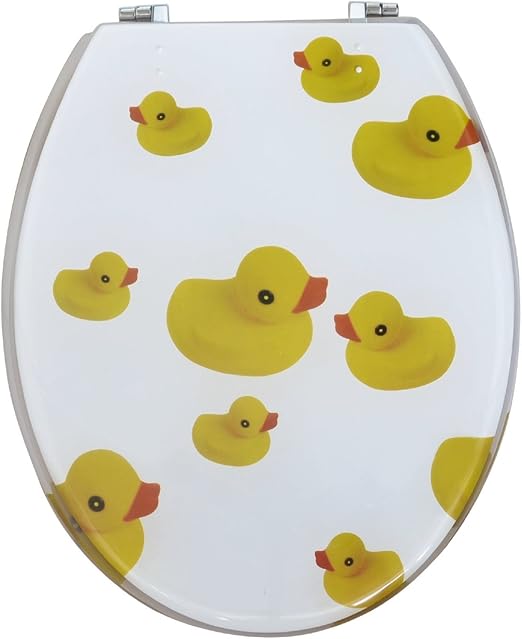 Plastic Toilet Seat with Yellow Duck Design Toilet Seat/Toilet Seat
