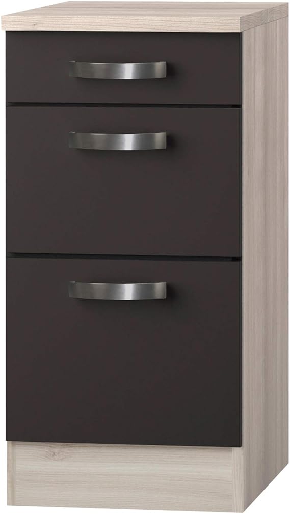 Amazon.de: MMR Auszug-Unterschrank Küche DALLAS, Schubladenschrank, 1