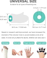 EuyiHlybt Waterproof Hand Cast Cover for Shower, Soft & Comfortable view 4