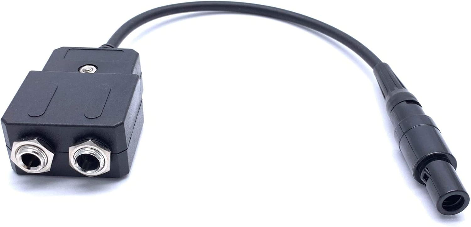 GA to LEMO Adapter For David Clark Bose X and Lightspeed