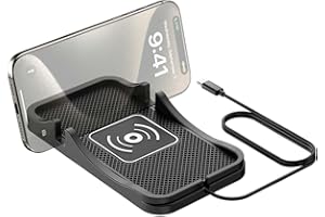 Car Charger for Toyota Tacoma Tundra 2000-2026, Charging Pad for Phones, Plug Play Charging Pad with Step Design, with Anti-S