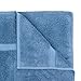 Luxury Hotel & Spa Quality, Quick Dry 100% Turkish Cotton 700 GSM, Eco Friendly Towel, for Bathroom Oversize Dobby Border Bath Towels 35 X 70 (Bath Sheet Single Towel Set of 1, Wedgewood)
