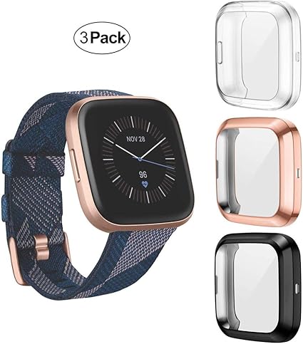 amazon fitbit versa rose gold