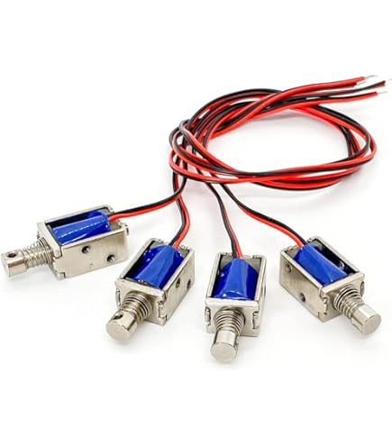 MQ8-Z12 DC 12V Electric Magnetic Drawn Linear Motion Tubular Solenoid