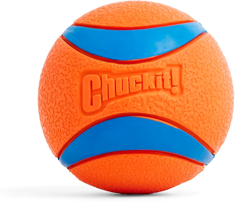 Chuckit Ultra Ball Large High Bounce Dog Toy 8.9 cm Compatible with Launcher