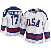 UNLC Jack O’Callahan #17 Miracle 1980 USA Olympic Hockey Jersey – Stitched Letters, Adult Sizes S–5XL