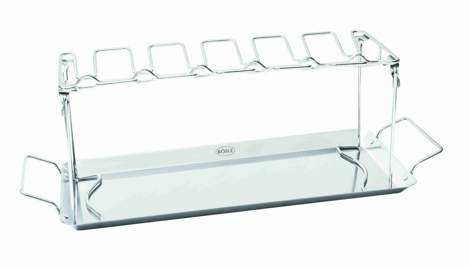 RÖSLE 25144 Chicken Wings Rack, Stainless Steel, 47x16.5x5 cm