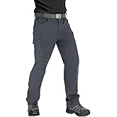 Jvikaa Men's Tactical Hiking Pants - Water-Resistant Cargo Work Pants, Military-Grade Construction & Outdoor Pants for Men