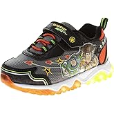 Disney Pixar Toy Story LED Light up Shoes for Kids Boys Buzz Lightyear Sheriff Woody Size Toddler/Little Kid