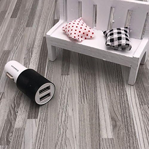 Odaban Dual-Port USB Car Charger for Apple & Android Devices - 4.8 Amp/24W