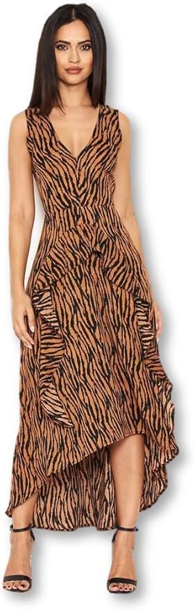 ax animal print dress