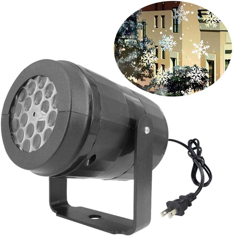 Decorative Outdoor Projectors, Waterproof Landscape Snowfall Projector Christmas LED Lights