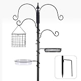 Urban Deco Bird Feeding Station Kit with Deluxe Feeders and Tray