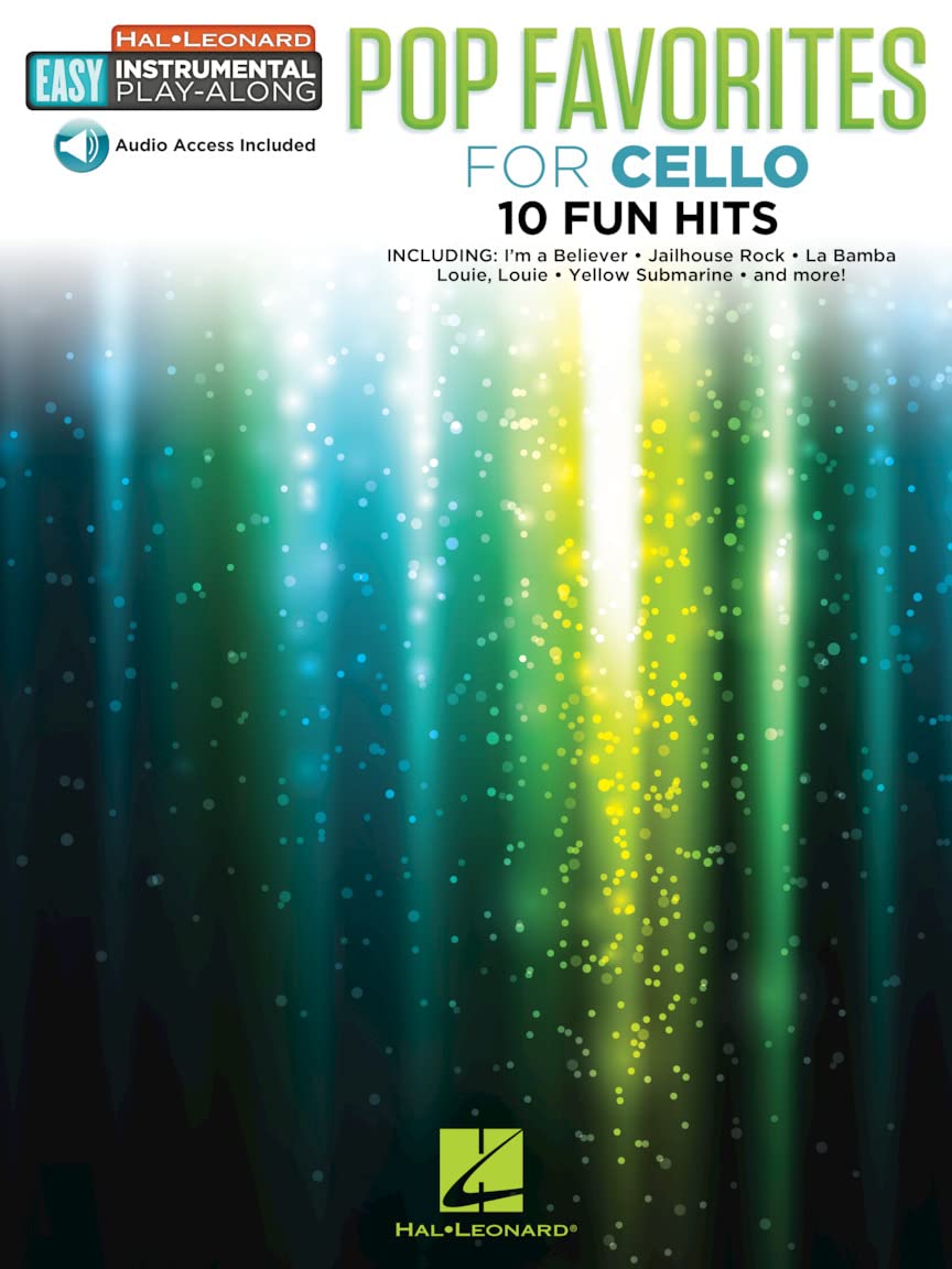 Instrumental Play-Along: Pop Favourites - Cello (Book/Audio) (Hal Leonard Instrume) (Includes Online Access Code)