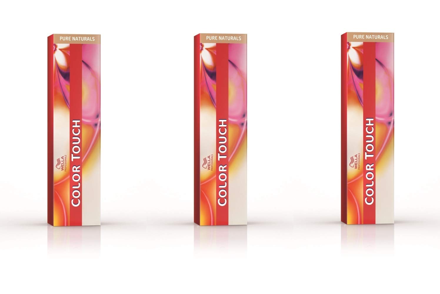 Wella Pack of 3 Colour Touch 60 ml Pure Naturals 7/0