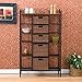 Southern Enterprises, Inc. SEI Manilla 5-Drawer Baker's Rack