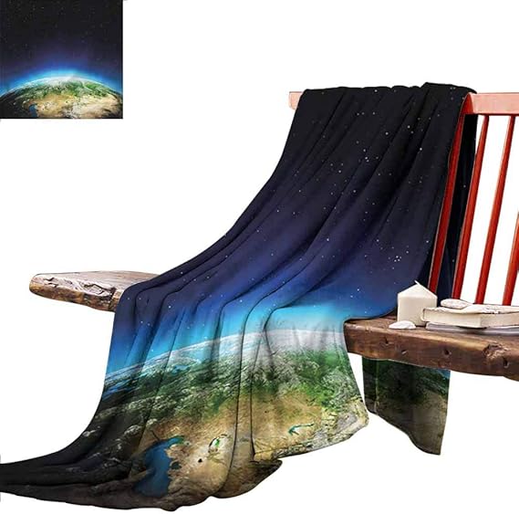 Homrkey Earth Comfortable Warm Microfiber Blanket Russia