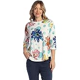 Jess & Jane Women's Cotton Modal Round Neck Top - KM1