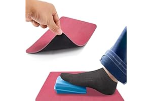 QEES Sewing Machine Foot Pedal Mat-No Slip,Waterproof Foot Pedal Pads Keeps Pedal in Place,Cool Gifts for Quilters,Sewing Quilting Supplies,Sewing Machine and Sergers Accessories.Red 7'' X 10''